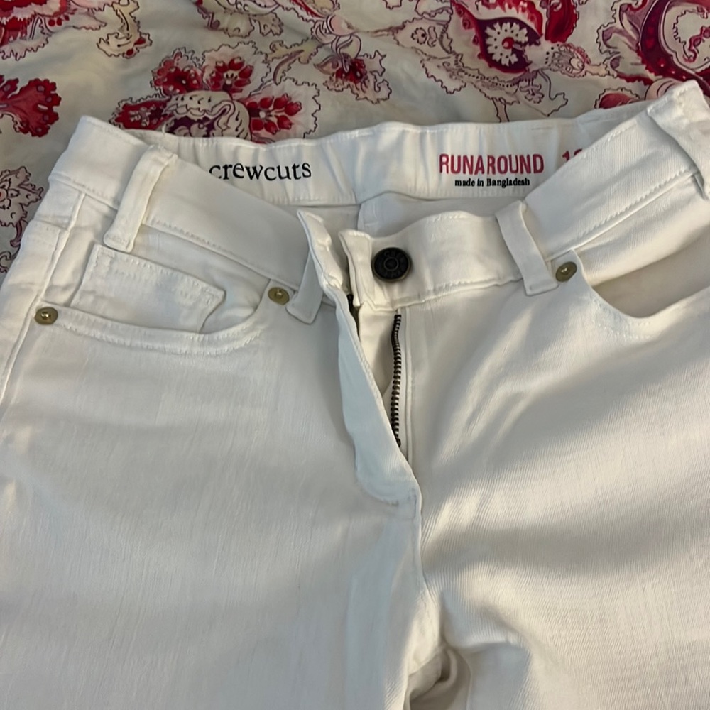 Girls skinny stretch jeans